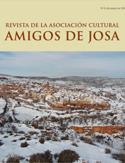 Portada de la revista cultural de Josa de 2016